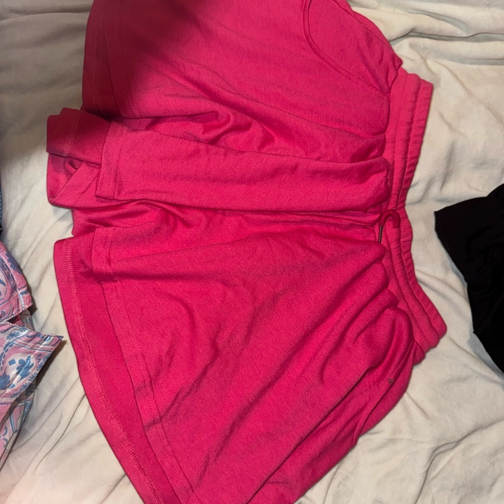 Women's Pink Athletic Shorts